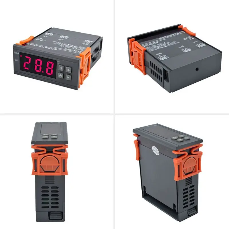 

Цифровой термометр MH1210W, переменный ток 90-250 В, терморегулятор, регулятор температуры, реле температуры, датчик NTC для инкубатора