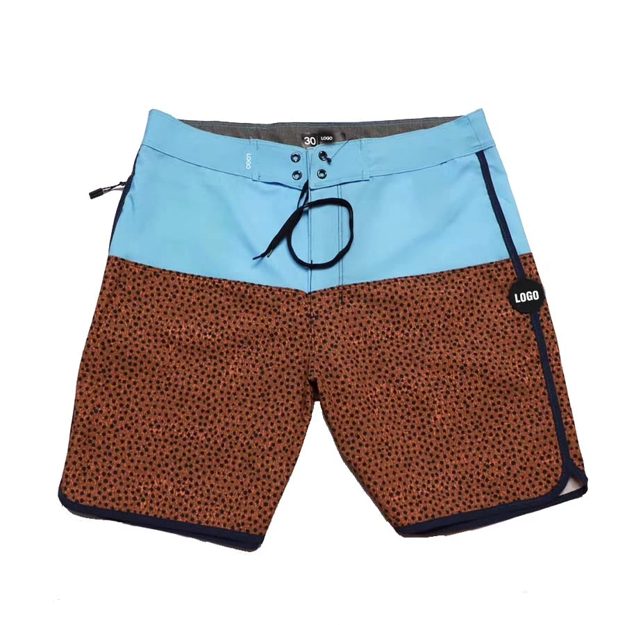 Шорты мужские из эластичного спандекса для пляжа серфинга фитнеса спортзала