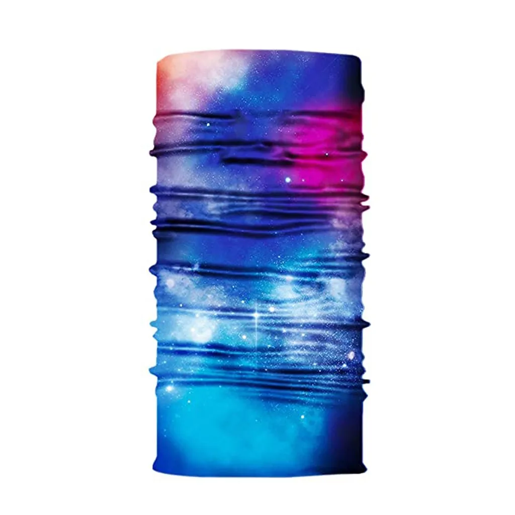 

Unisex Outdoor Activity Sports Seamless Bandana Neck Gaiter Headwear Face Scarf Multicolor Plant Flower Print Breathable Masks