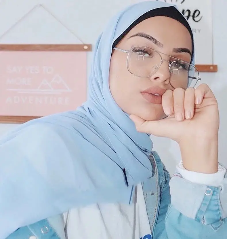 

Summer muslim soild color scarf hijab for women bubble chiffon headscarf turban female head wrap shawls and wraps foulard femme