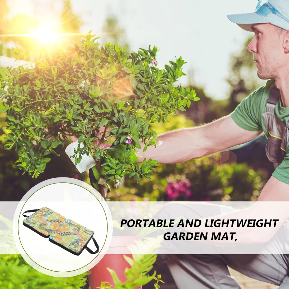 

1Pc Garden Kneeler Memory Sponge Knee Pad Camping Car Repairing Kneel Mat