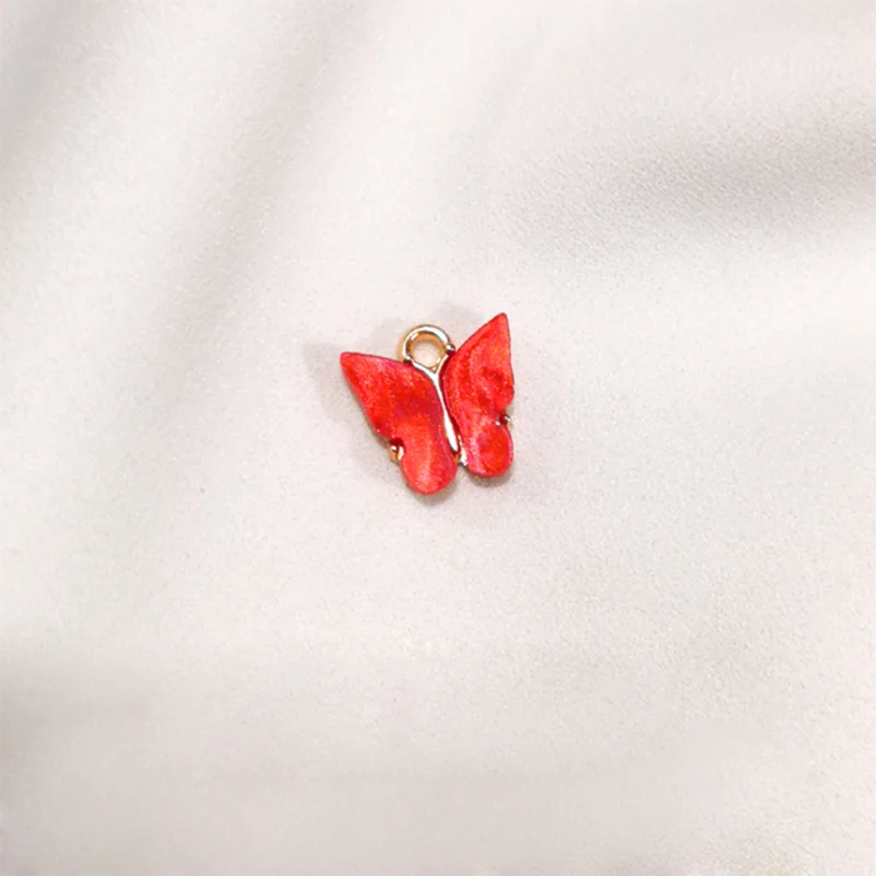 

2 Bags Multicolor Acrylic Butterfly Pendant Charm Set for Jewelry Making DIY Earrings Necklaces Bracelets Handmade Accessories