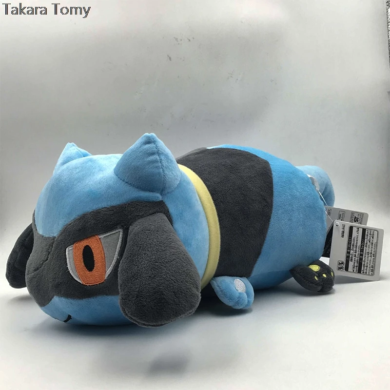 Кукла Покемон Takara Tomy мягкая в японском стиле аниме Lucario плюшевая детская игрушка