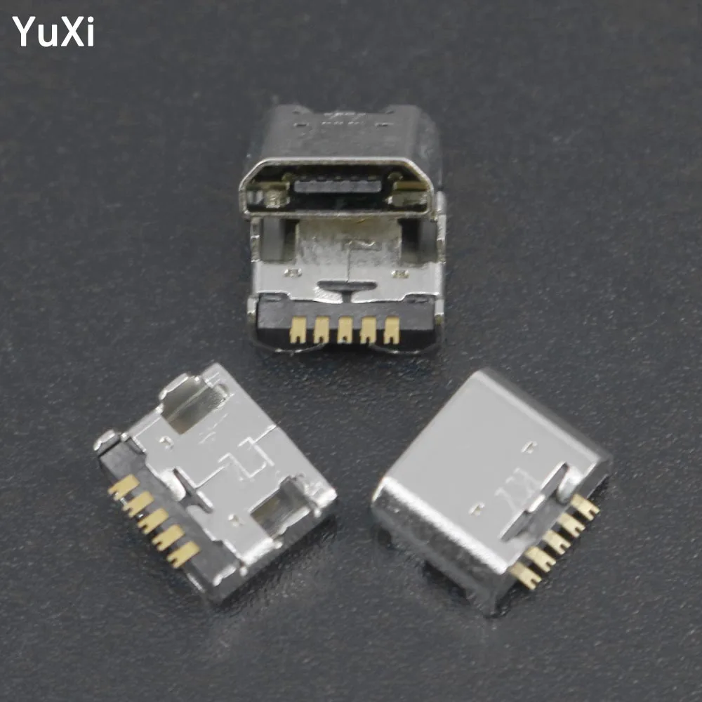 Разъем Micro USB YuXi, 10 шт., разъем для док-станции, зарядный порт для LG Instinct V400, V500, V507, V510, VS950, V700, V410