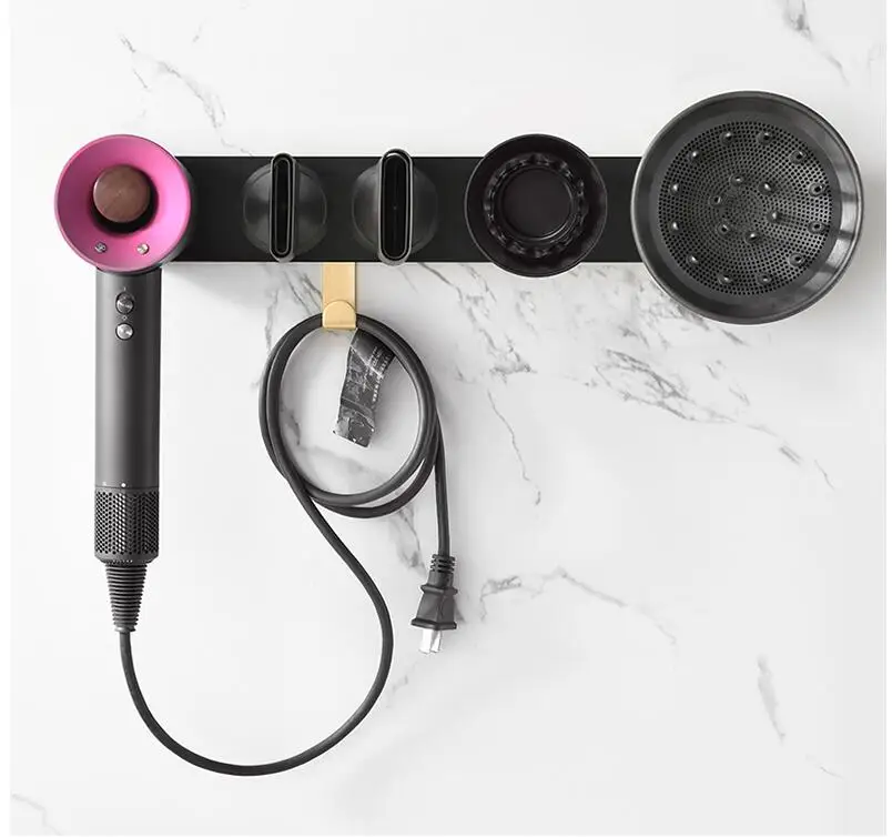 Держатель для фена Dyson настенная сушилка волос без сверл барабанная розетка | Дом