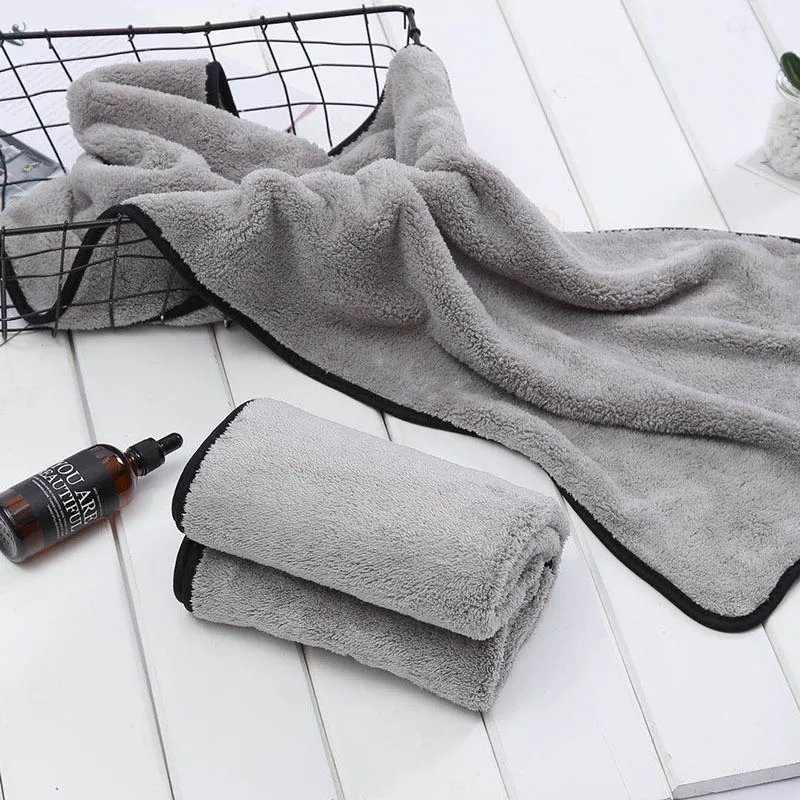 

Coral Fleece Car Towel 40 * 100 Microfiber Car Wash Towel For Car Auto Wash Accessories Car Wash Tools