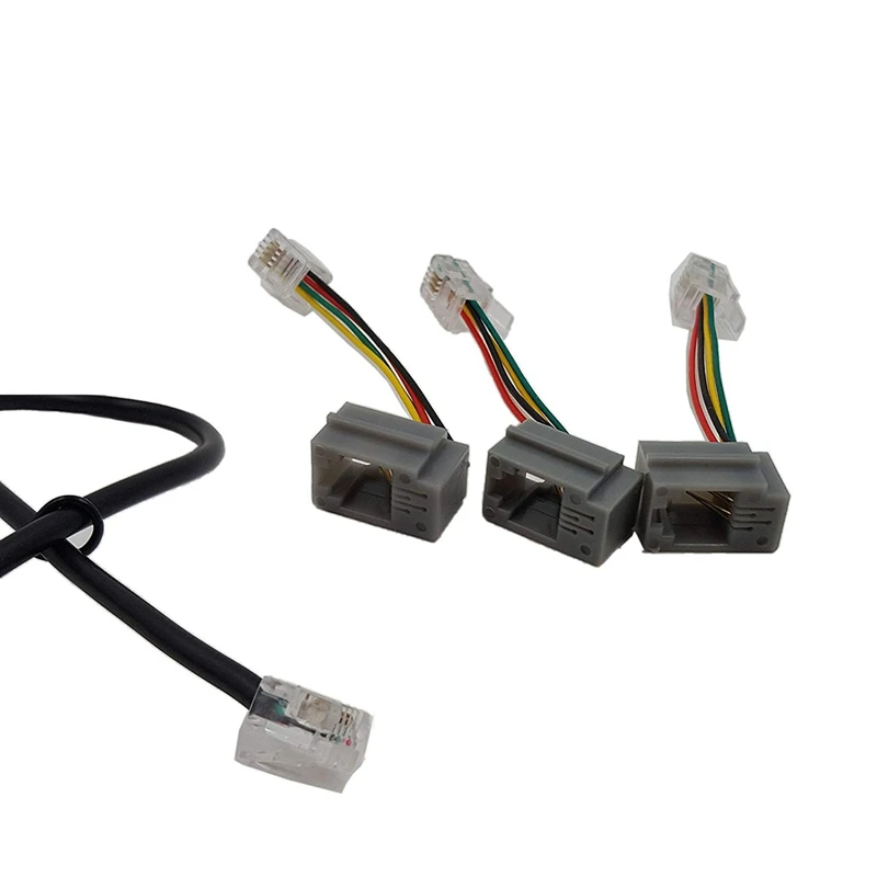 New 4P4C RJ9 Cable 3.5mm Smartphone Headset to Adapter Converter for IP Phones Telephone and Plantro | Электроника