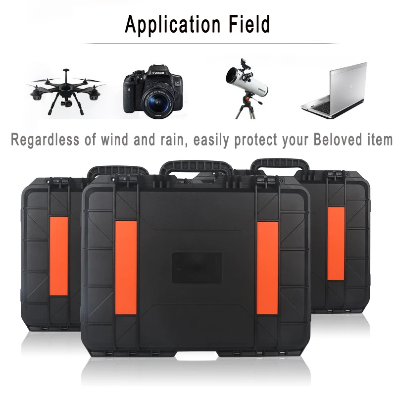 

Anti-shock Moisture-proof Modified PP Protective box with full pick pluck foam