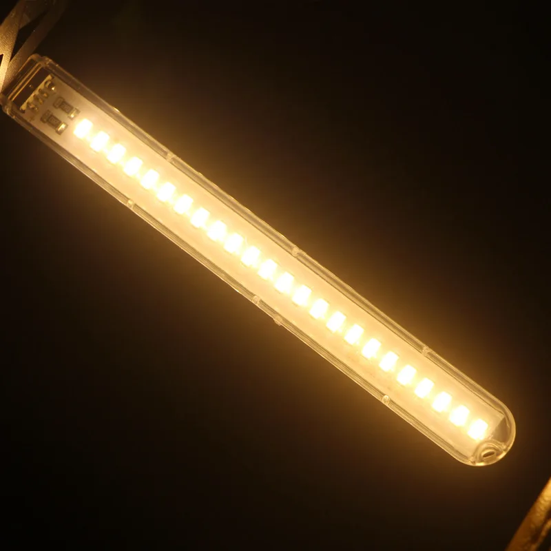 24 leds 1 шт. мини аварийная атмосфера светодиодный ночник настольная лампа для чтения книг кемпинговая лампа детские подарки для мобильных зарядных устройств ноутбуков - Испускаемый цвет: 24 leds