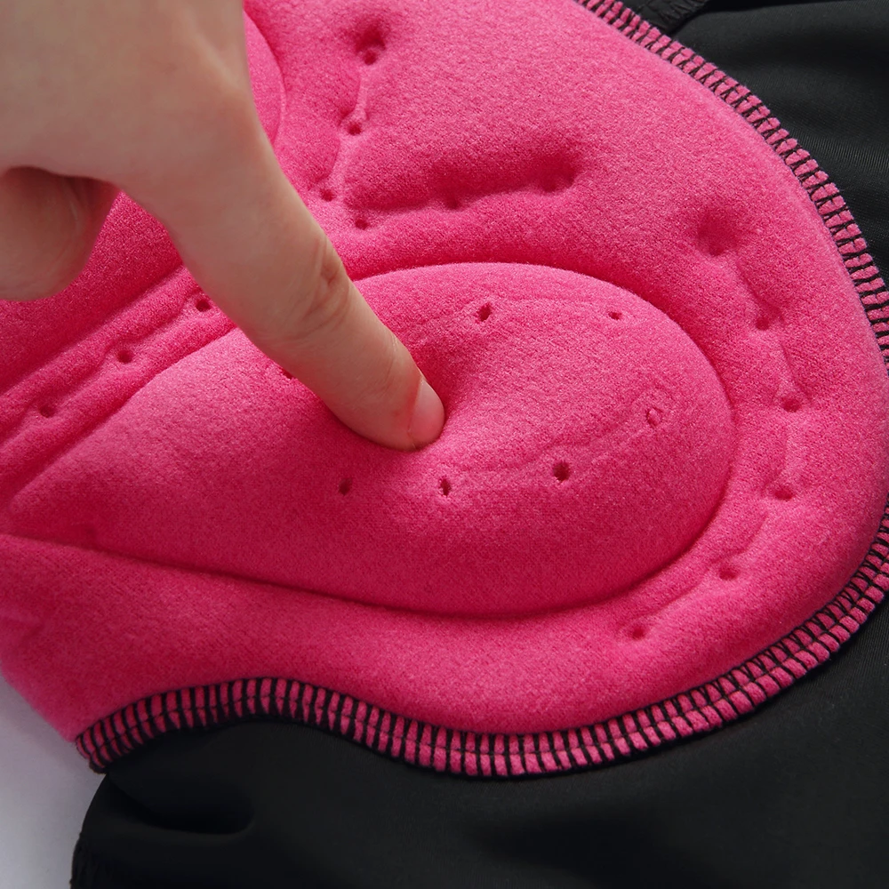 Женские велосипедные шорты WOSAWE с гелевыми вставками и высокой талией для горных