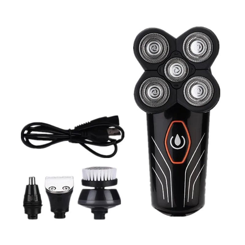 Электробритва 5 головок плавающее лезвие бритва для мужчин триммер бороды с