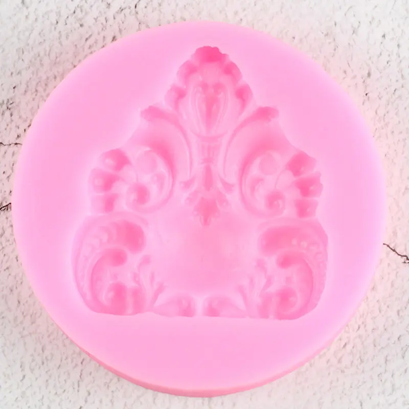 Рельефная силиконовая форма в стиле барокко|Пресс для глины| |