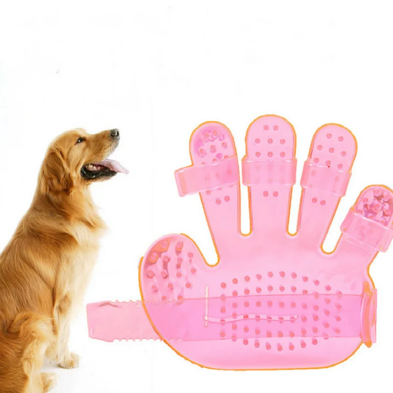 Портативная щетка для ухода за щенком собакой кошкой и ванной мягкая резиновая