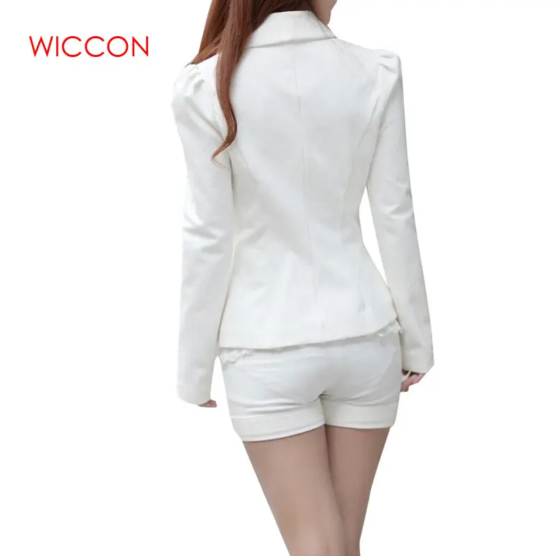 Женский белый блейзер весна 2020 с длинным рукавом OL Белый большой бант