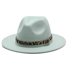 Зимние шляпы fedora для женщин 2020, модные шерстяные фетровые шляпы с широкими полями, леопардовые шляпы Jazz Fedora для мужчин, красные шляпы goth, Свадебные шляпы