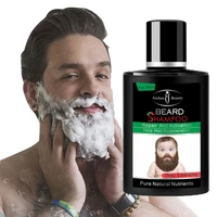 mens beard cleaner clean beard impurities deep nourishment cleaning mild care for dry and frizzy beards beard cleaning fluid