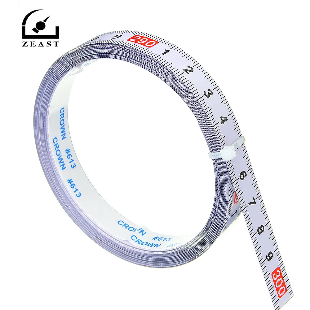 

Miter Track Tape Measure Self Adhesive Metric Steel Ruler Miter Saw Scale For T-track Router Table Saw Band Saw Woodworking Tool