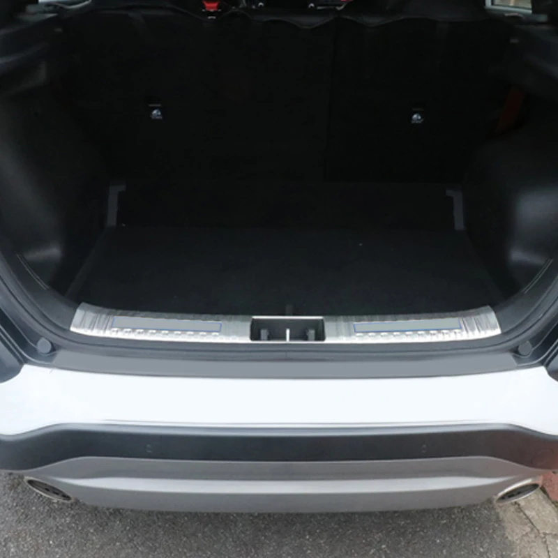 Car Products Fit for Hyundai Encino Kona 2018 2019 2020 Accessories Bumper Protector Sill Plate Guard Cover 1pcs Exterior Parts |