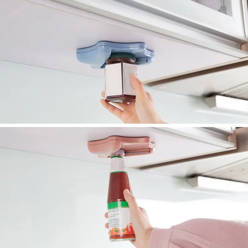 

Manual Adjustable Stainless Steel Easy Can Jar Opener Adjustable 1-4 Inches Cap Lid Openers Tool Kitchen Gadgets For Weak Hand