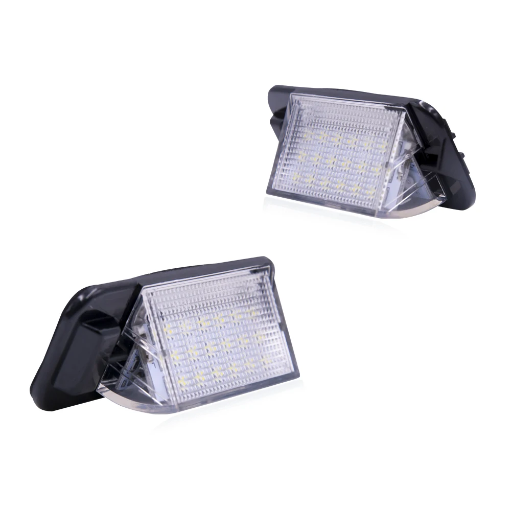 2pcs LED CANBUS Car No Error License Plate Lights bulb For BMW E36 1992-1998 AUTO Number Lamp White Hyper Flash | Автомобили и