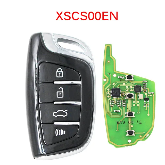 

XSCS00EN Smart Remote Key 4 Buttons Colorful Crystal Style Proximity