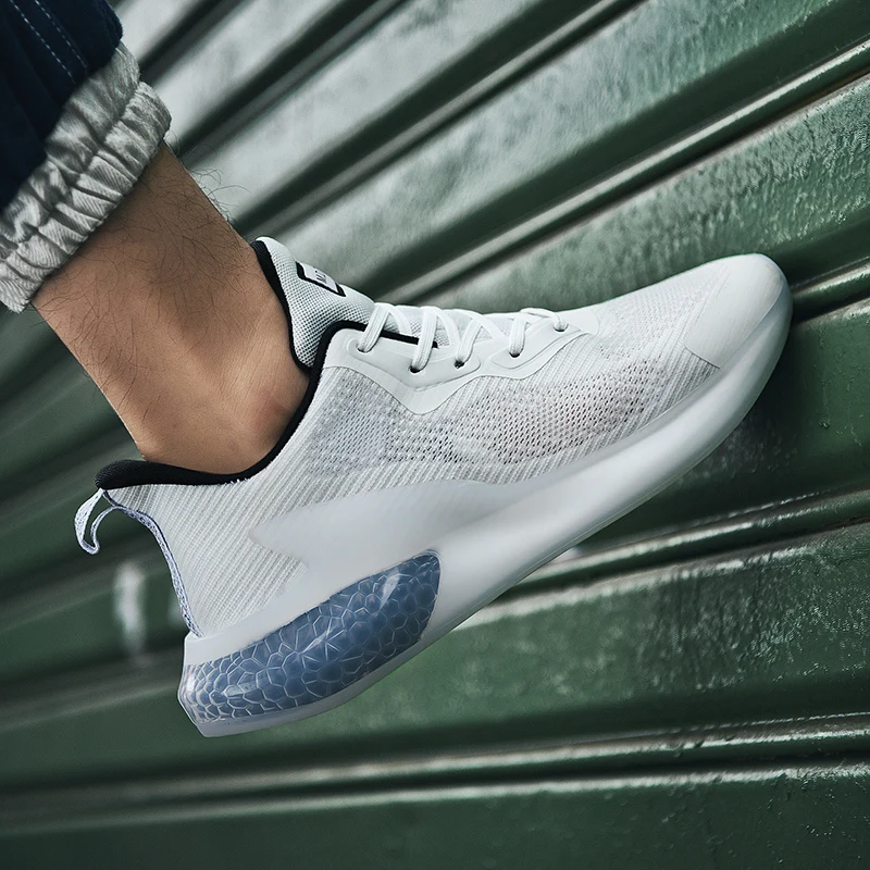 Новинка дышащие сетчатые кроссовки SENTA для улицы мужские спортивные бега