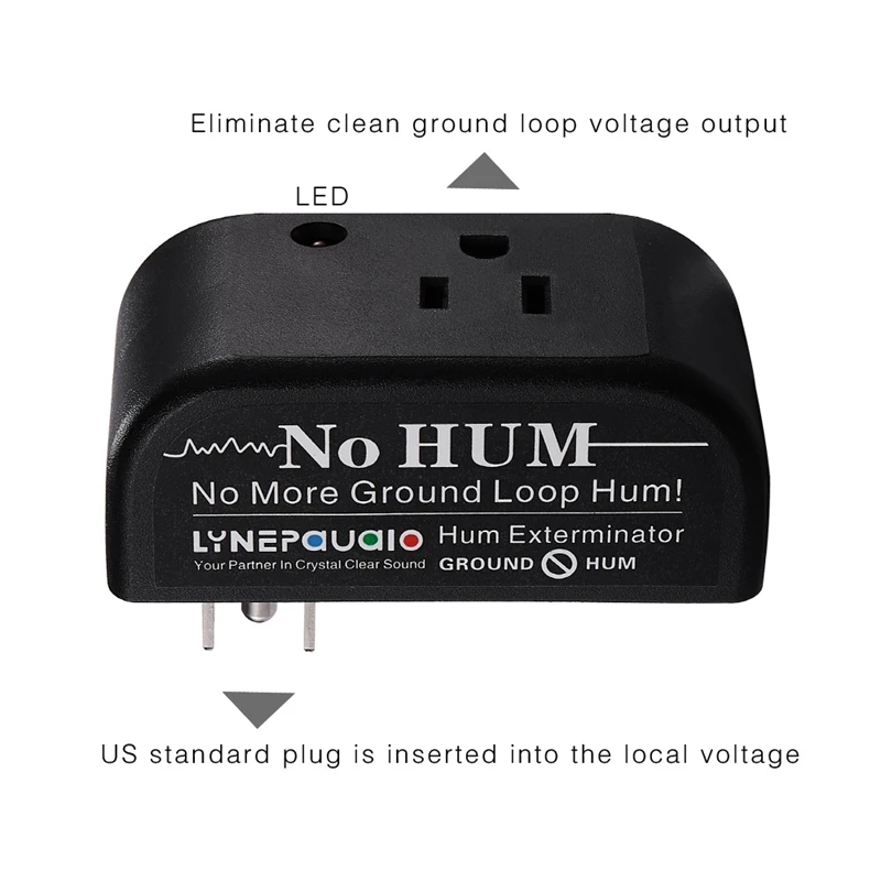 Lynepauaio Ac заземляющий контур Buzz Eliminatorbuzz Eliminator для устранения звука No-Hum Hum Elim |