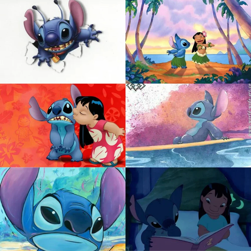 

Алмазная живопись 5D «сделай сам», постер из аниме «Дисней», Набор для вышивки крестиком, мозаика, полноразмерная вышивка, украшение для дома