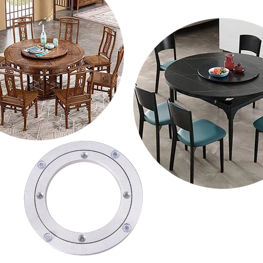 Вращающийся подшипник поворотная пластина круглый стол гладкая с универсальным