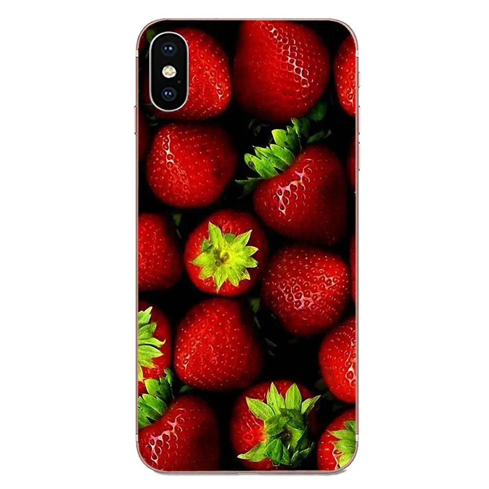 Коллаж с рисунком клубники для HTC Desire 530 626 628 630 816 820 One A9 M7 M8 M9 M10 E9 U11 U12 Life Plus из ТПУ |