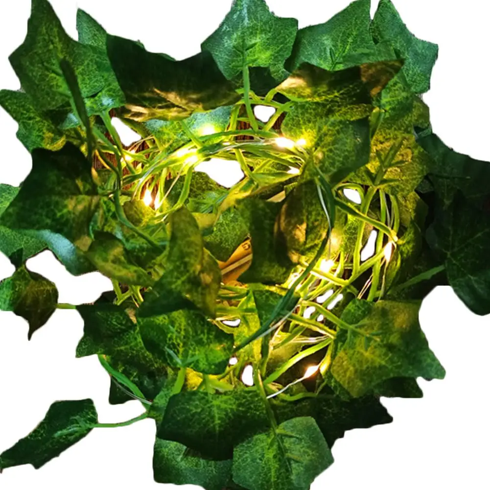 Искусственный Плющ 2 м гирлянда искусственные листья растения лоза с 20
