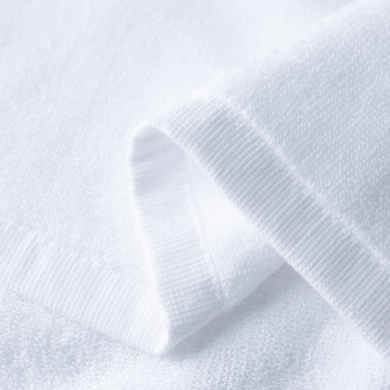 Thickened White bath towel for Hotel beauty salon Cotton water sucking Big Towel cleaning microfiber bathroom towels | Дом и сад