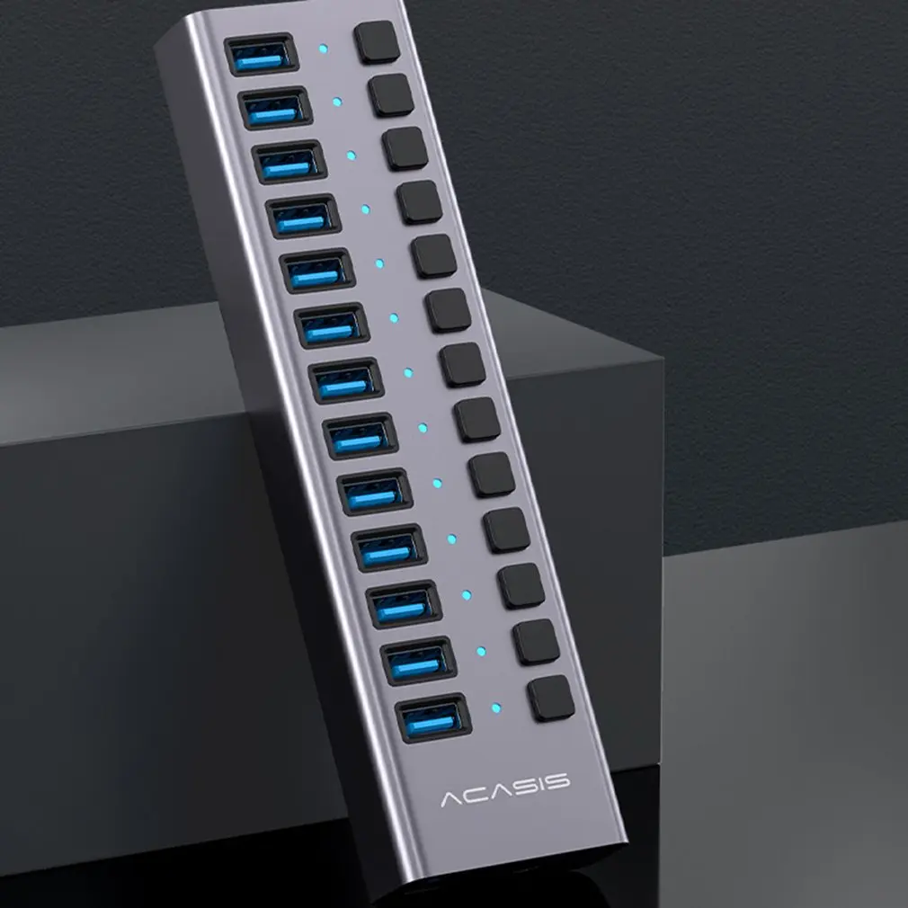 

USB-разветвитель, 13 портов, 5 Гбит/с
