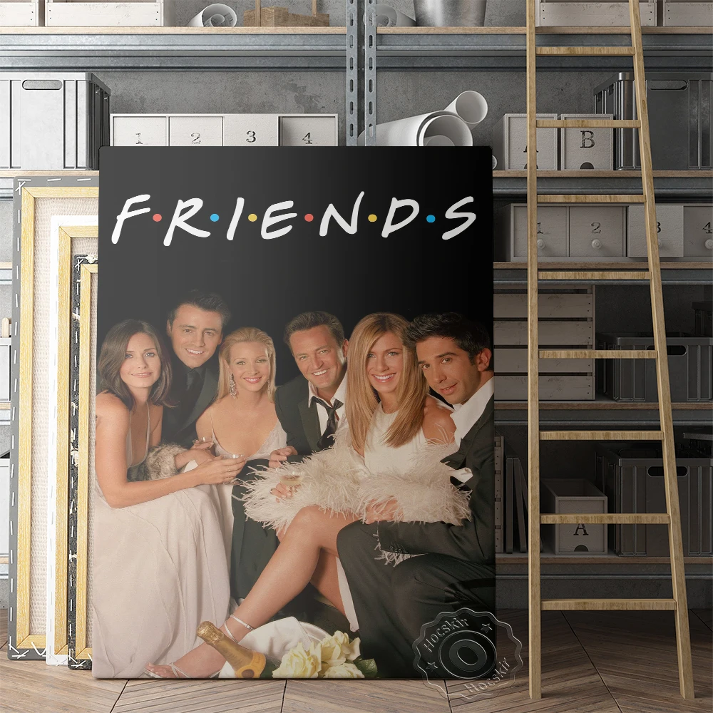 

Movie The Friends Poster, Comedy Tv Play Propaganda Prints, Friends Film Star Wall Picture, Bar Pub Club Wall Decor, Fans Gift