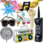 Надувные Воздушные шары из фольги с золотой цепочкой, 16 дюймов