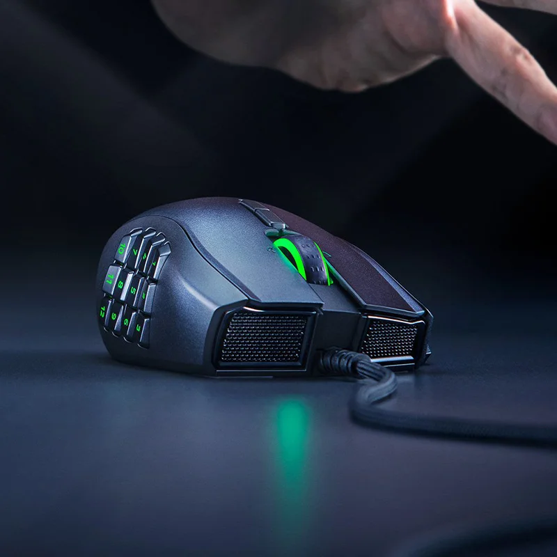 Игровая мышь Razer Naga для левшей эргономичная с 12 программируемыми кнопками -