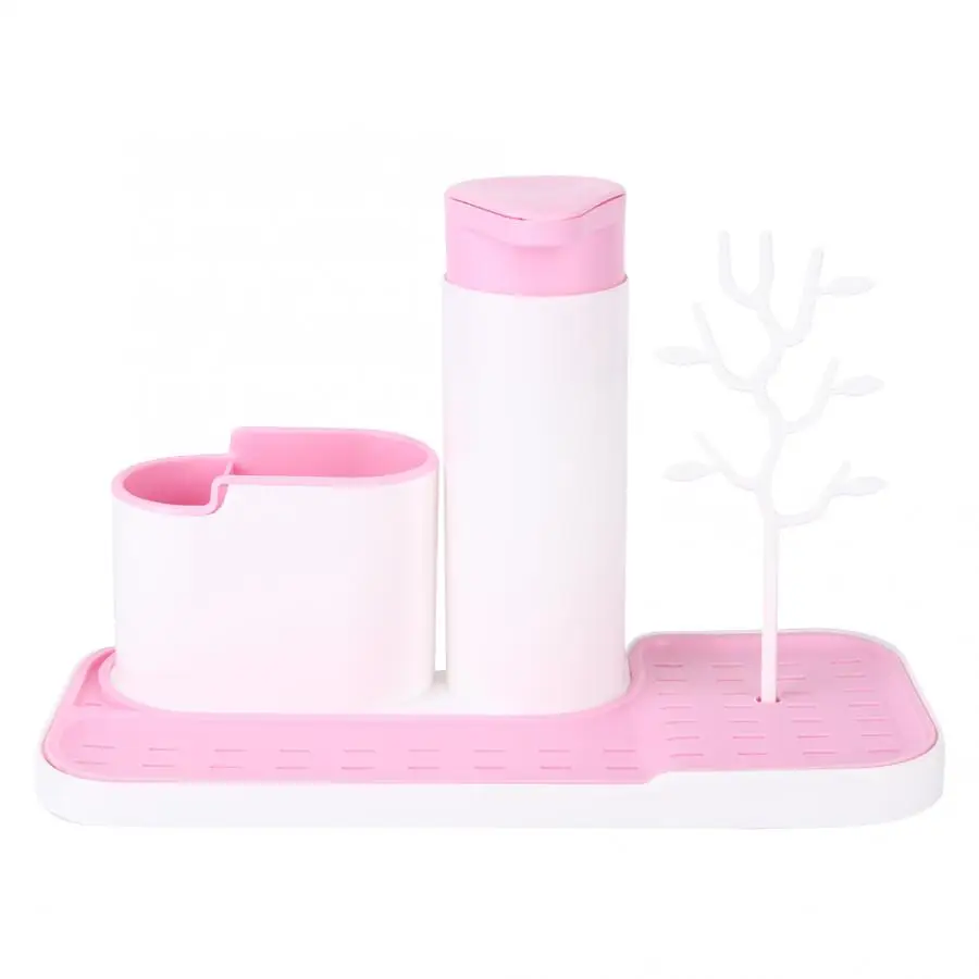 Полка для хранения в ванной комнате диспенсер моющего средства мыла стеллаж