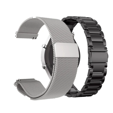 Package 4 20 мм ремешок для часов из нержавеющей стали для Xiaomi Huami Amazfit Youth Bip Lite Смарт-часы Металлические сменные полосы для Amazfit GTS - Color: Package 4
