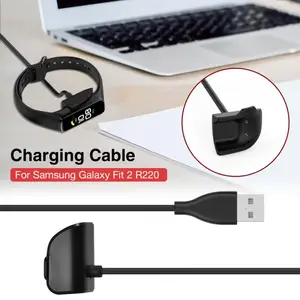 usb charger cable cord charging dock for samsung galaxy fit 2 smart band wearable devices smart accessories 100cm free global shipping