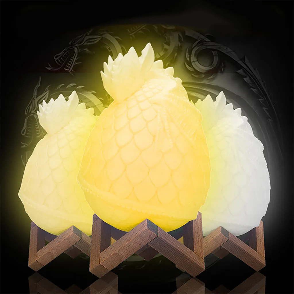 3D принт Ночной светильник светодиодный Домашний Настольный s домашняя спальня