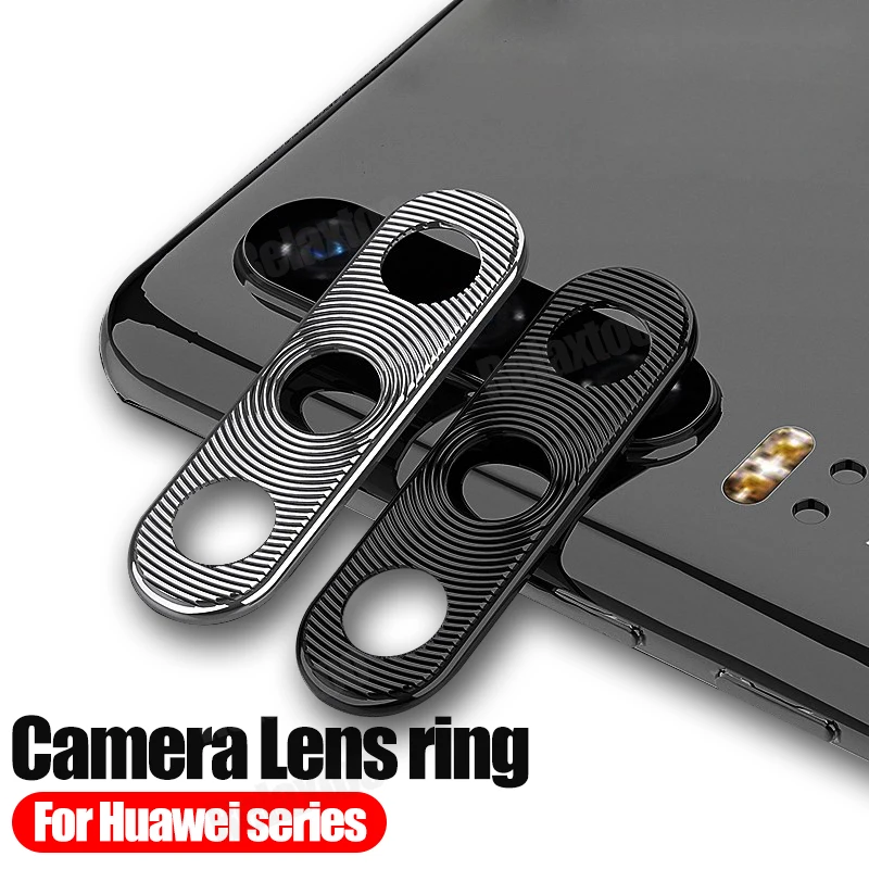 Металлическое защитное кольцо для объектива камеры huawei p30 pro чехол p20 lite mate 20 light 20X