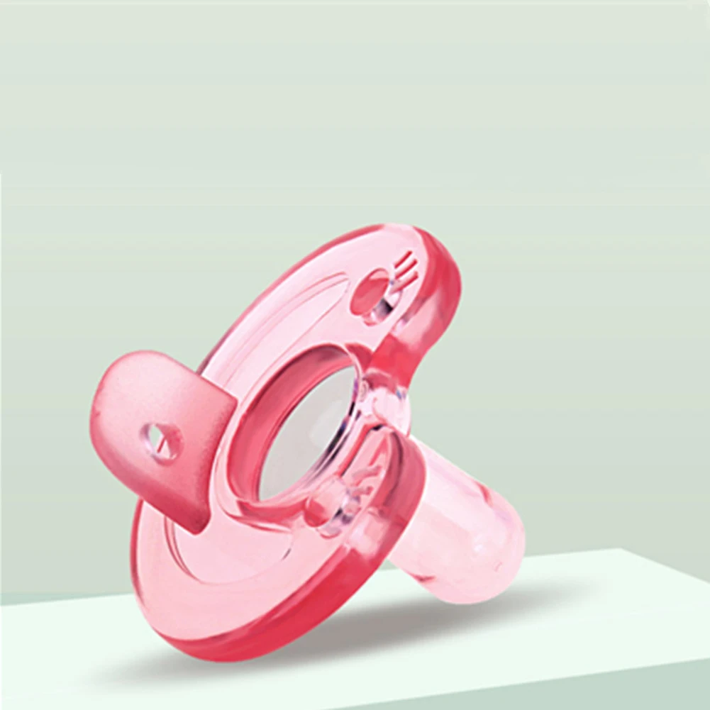 Силиконовая детская круглая соска со смайликом Ортодонтическая пустышка