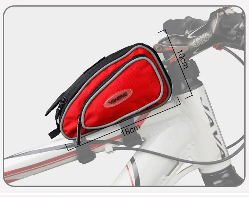 Велосипедная сумка на переднюю трубу велосипедная Рама седло для женских