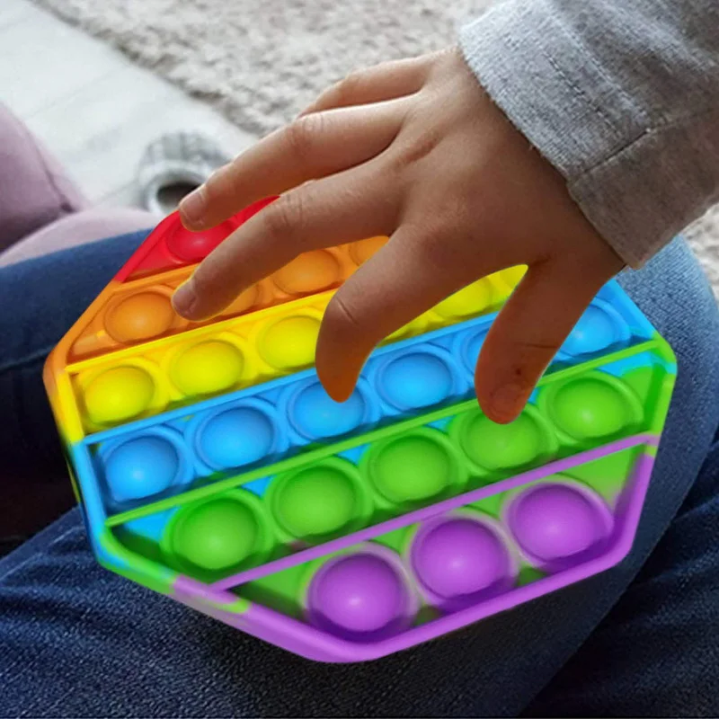 

Push Pops Bubble Sensory Toy Autism Needs Squishy Stress Reliever Toy Adult Child Funny Anti-stress Pops It Fidget Toys Pop it