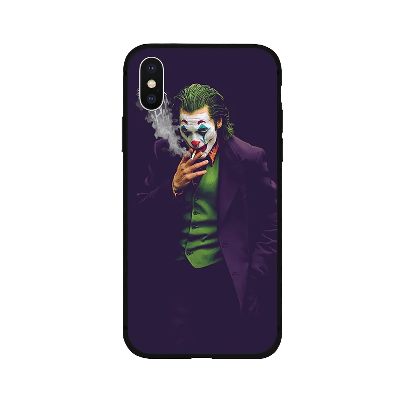 Joker Joaquin Phoenix мягкий силиконовый черный чехол для телефона iPhone11 pro 5s se 6 6s 7 8 plus X Xs XR MAX
