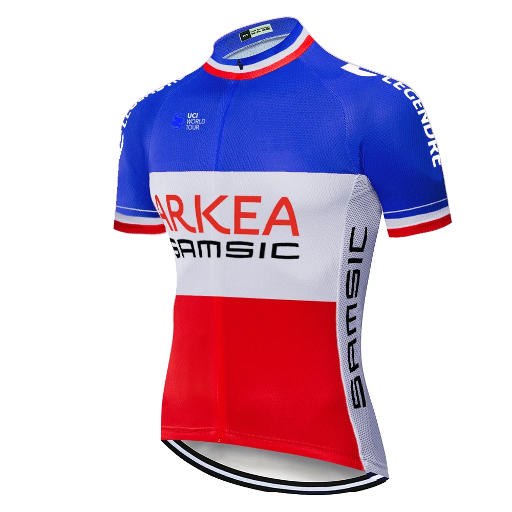 Футболка мужская с короткими рукавами Джерси для велоспорта ARKEA pro TEAM FRANCE одежда