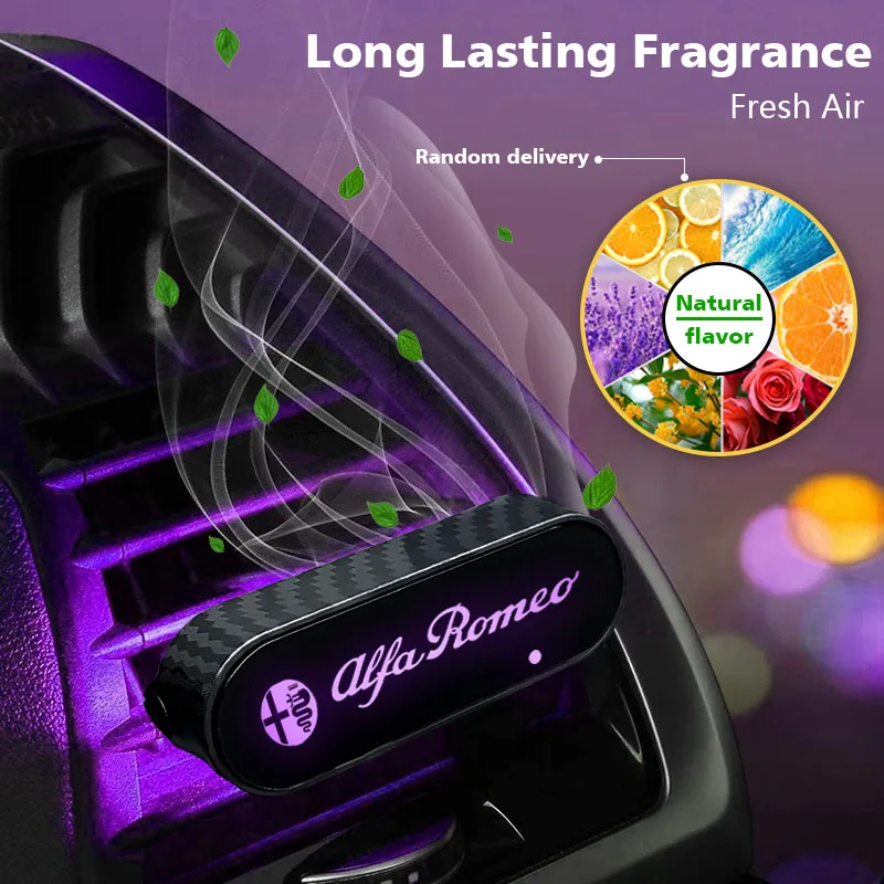 Декоративная атмосферная лампа для салона автомобиля ароматерапия Alfa Romeo 159 147 156