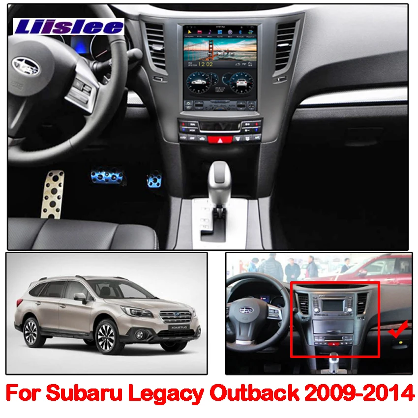 Для Tesla style Android 9,0 Автомобильный gps навигатор для Subaru Legacy Outback 2009 2010~ головное устройство Мультимедиа Радио магнитофон