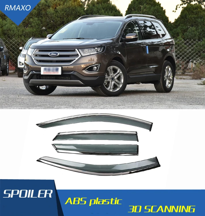 

Для Ford Edge 2015-2019 оконный козырек вентиляционные оттенки Защита от солнца дождя для Ford аксессуары 4 шт./компл.