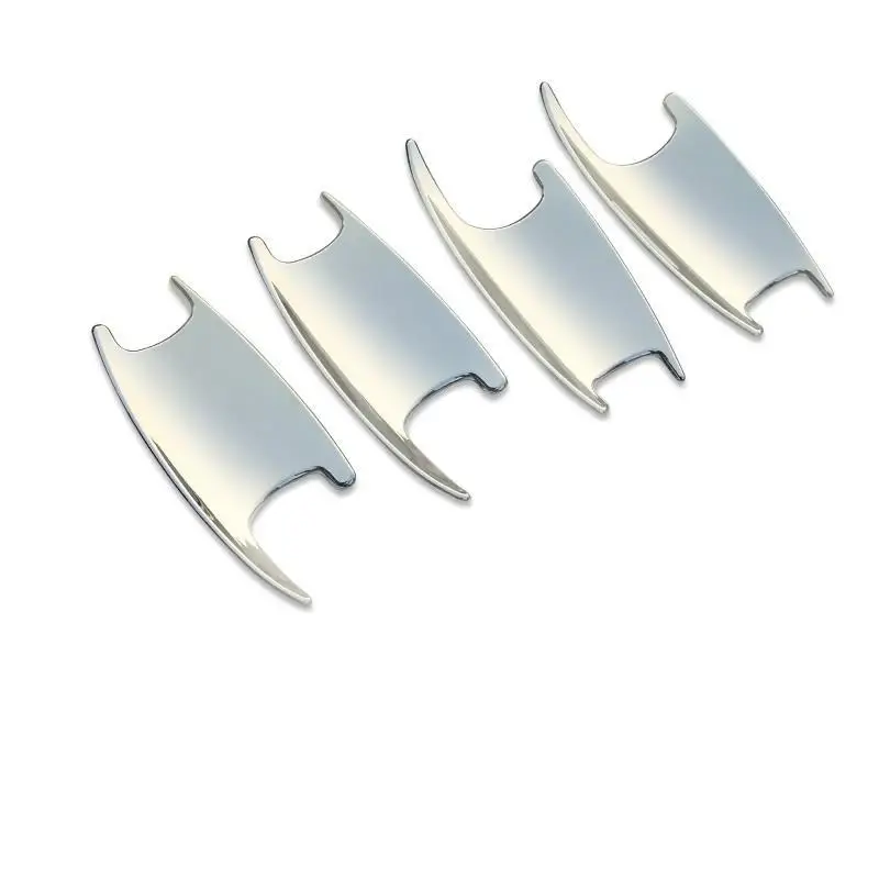 Хромированная Автомобильная дверная ручка панель управления внешняя отделка